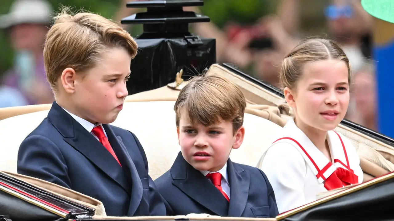 George, Charlotte y Louis