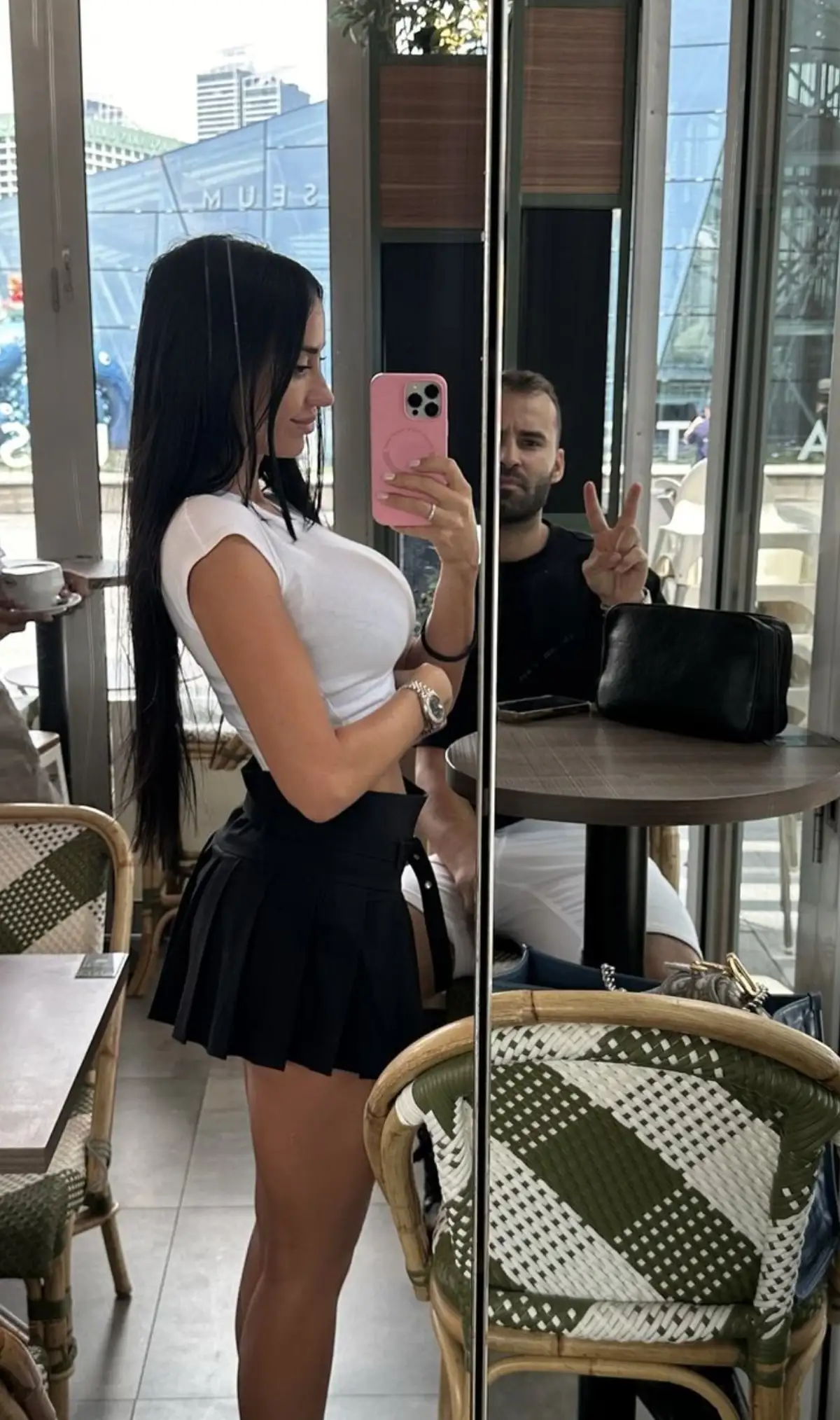 Aurah Ruiz y Jesé Rodríguez