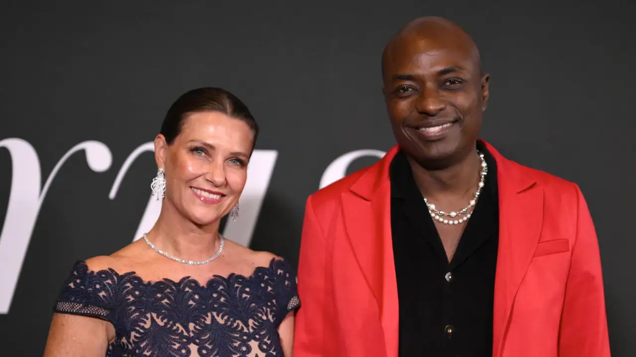 Marta Luisa de Noruega y su marido
