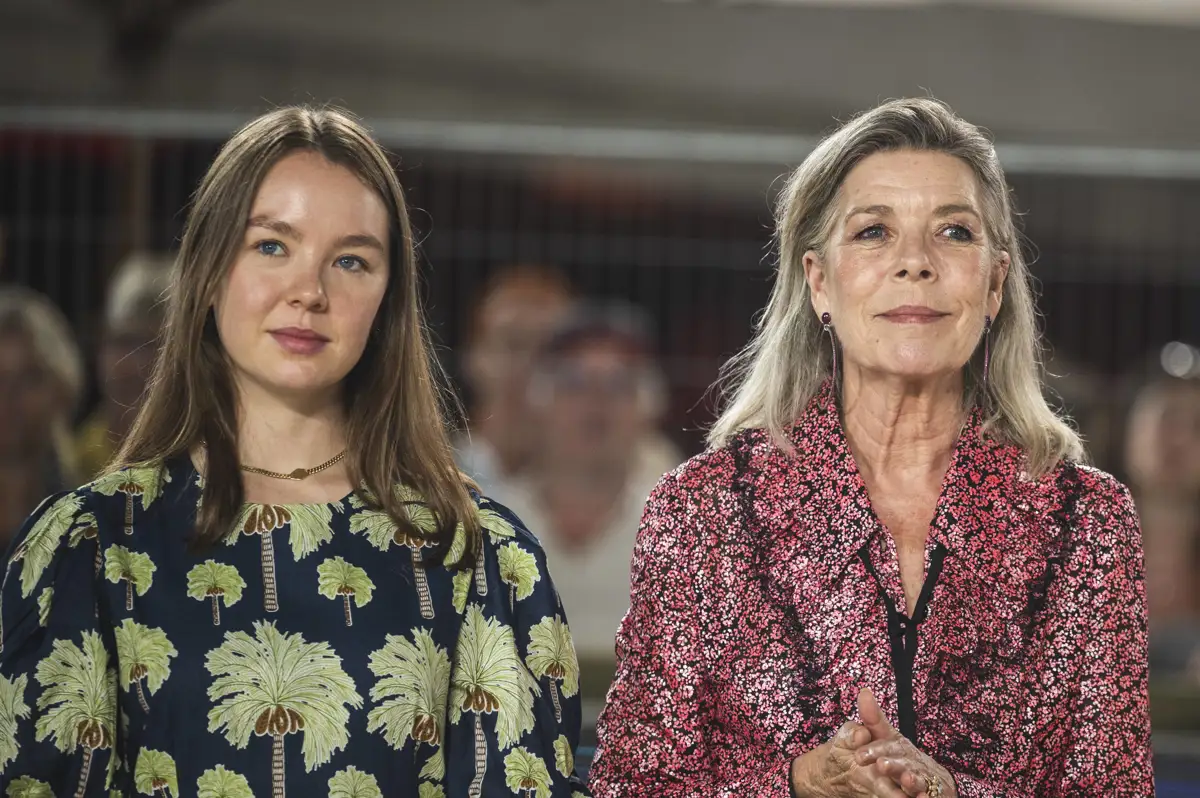 Carolina de Mónaco y su hija Alexandra