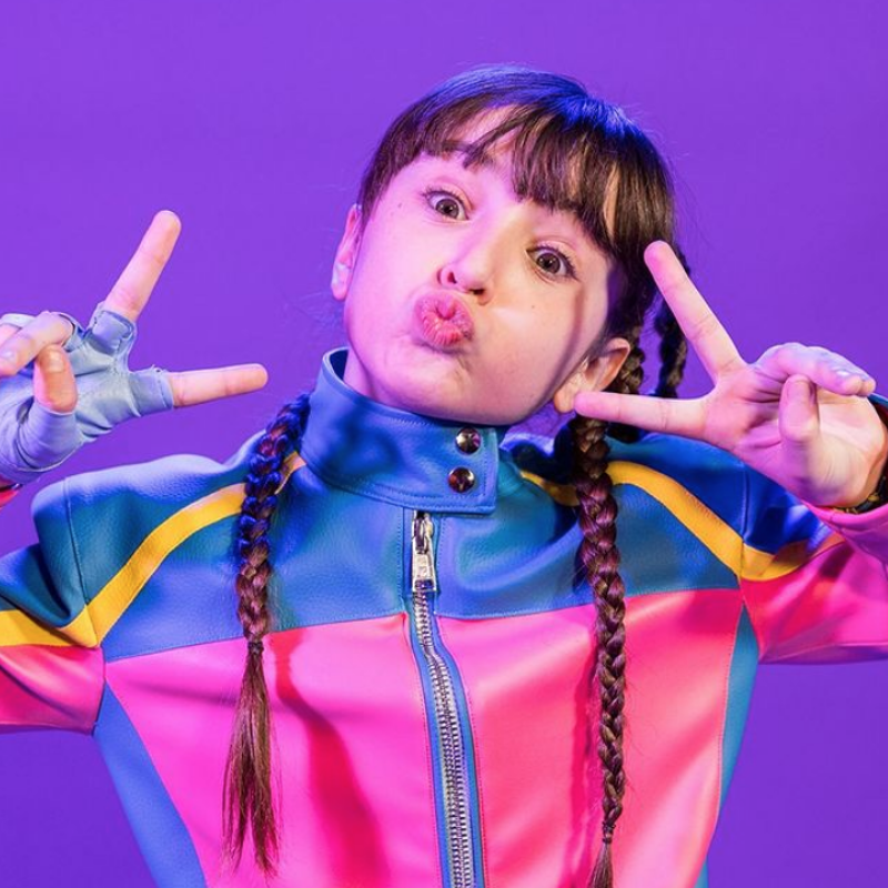 Así es Chloe DelaRosa, la pequeña artista que hoy representa a España en Eurovisión Junior 2024