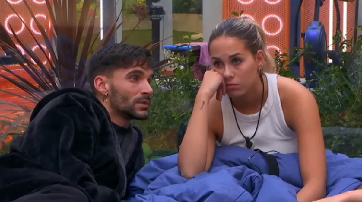 Edi y Violeta en 'Gran Hermano'