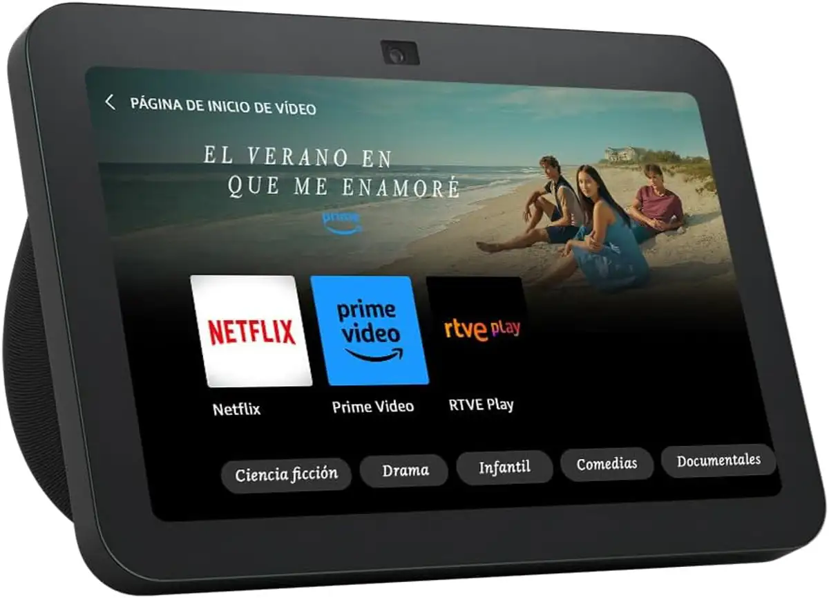  Echo Show 8, altavoz inteligente con pantalla de 8" (30% de descuento)