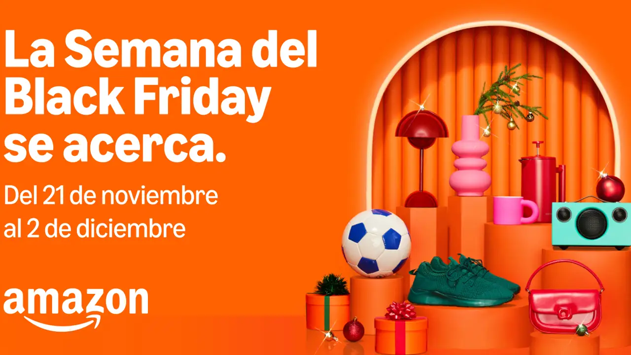 ¡Mañana arranca el Black Friday de Amazon! Ofertas que encontrarás, consejos de compra y todo lo que ya está disponible