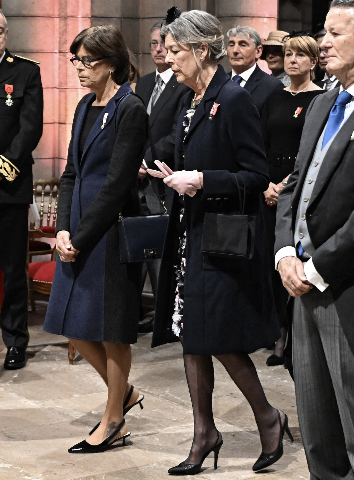 Carolina y Estefanía de Mónaco