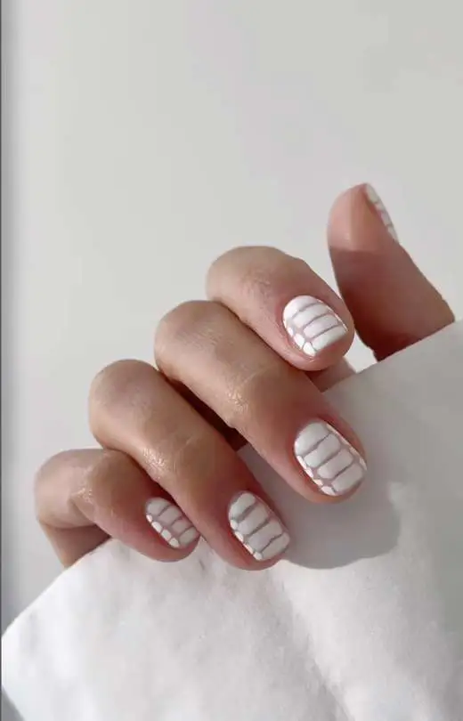 Uñas efecto cocodrilo