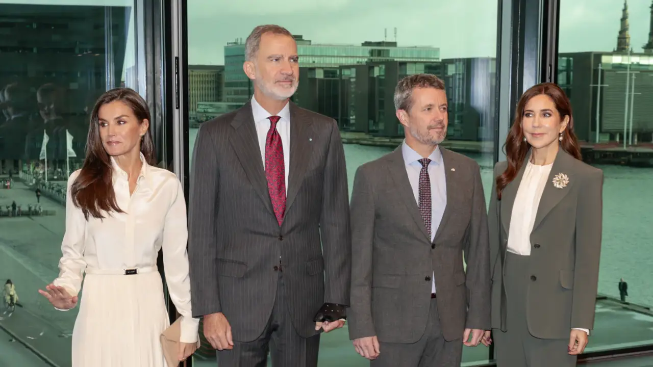 Felipe, Letizia, Federico y Mary