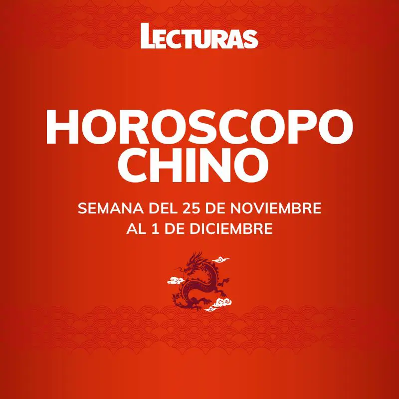 Horóscopo chino 2024: Cómo te irá la semana del 25 de noviembre al 1 de diciembre según la astrología china en amor, salud y dinero