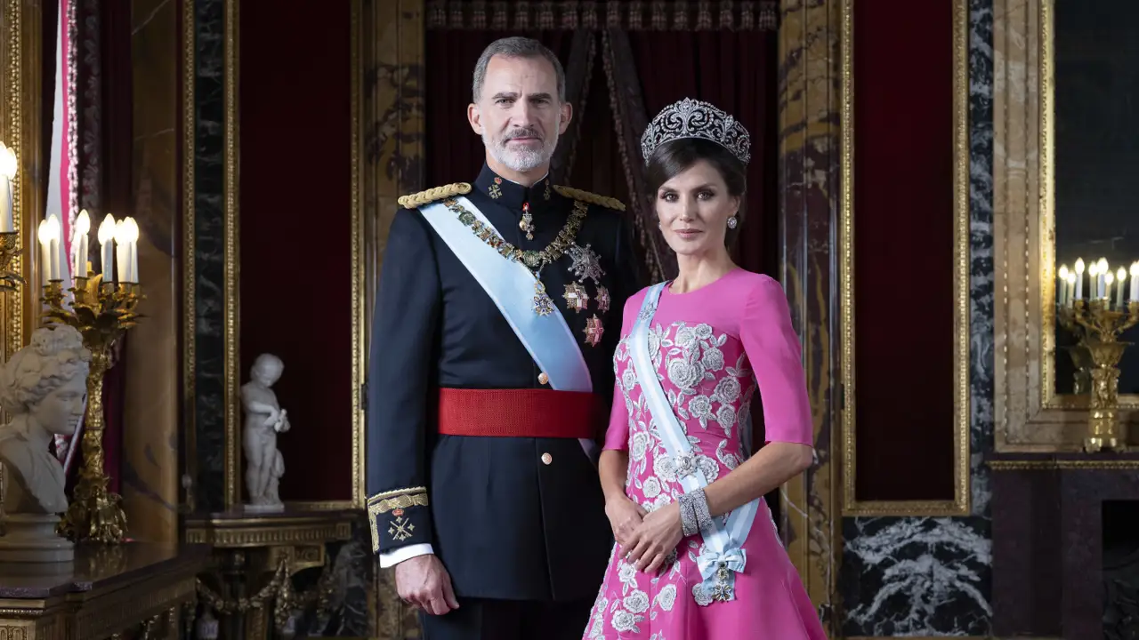 Rey Felipe y reina Letizia