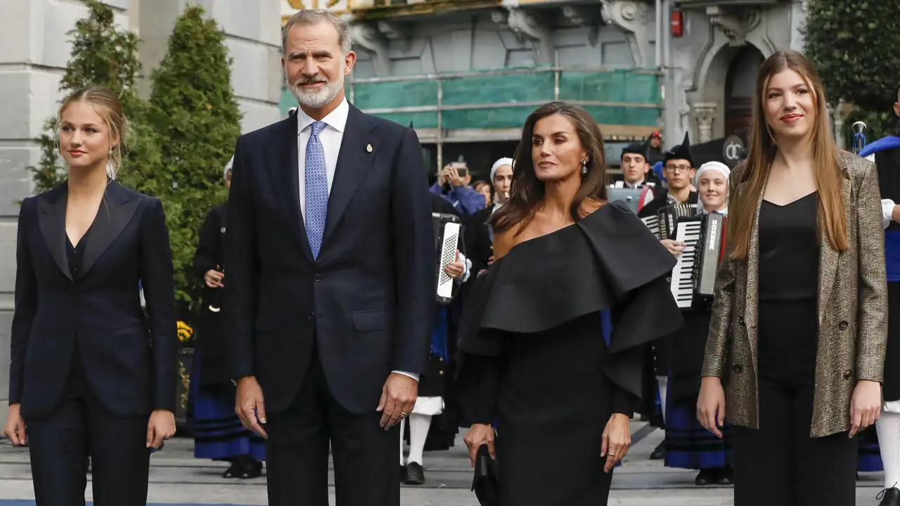 Felipe, Letizia, Leonor y Sofía