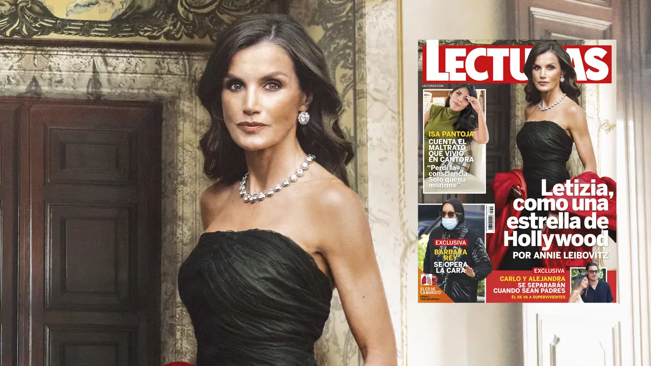 Letizia, como una estrella de Hollywood: el retrato más glamuroso de la reina