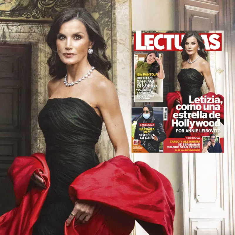 Letizia, como una estrella de Hollywood: el retrato más glamuroso de la reina