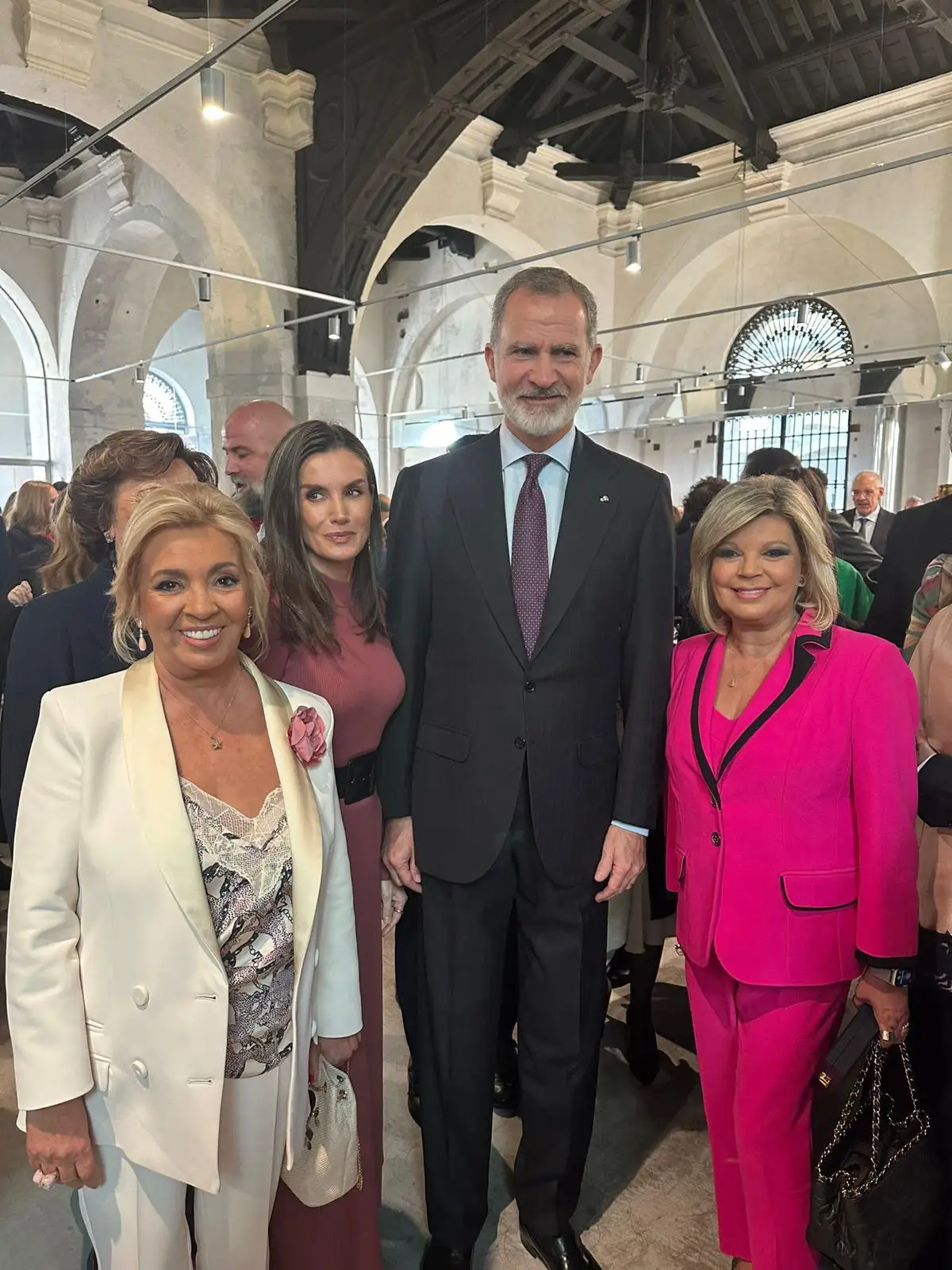 Carmen Borrego, Terelu Campos y Felipe y Letizia