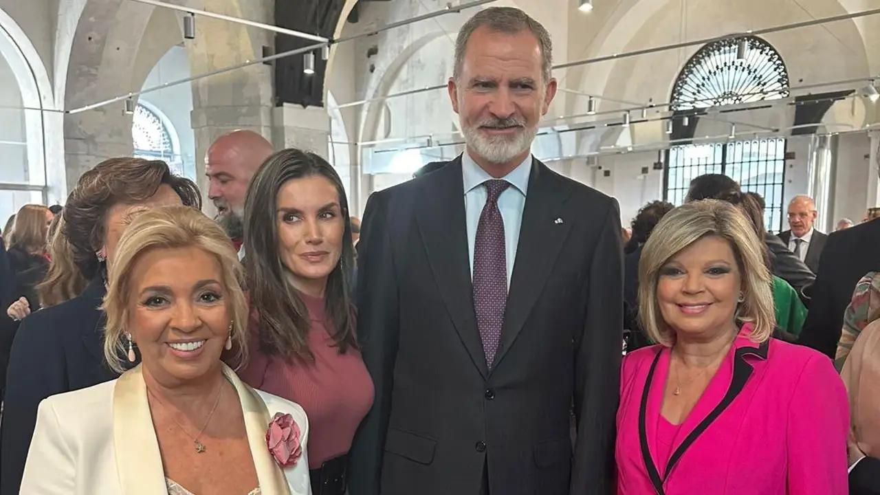 Carmen Borrego, Terelu Campos y Felipe y Letizia