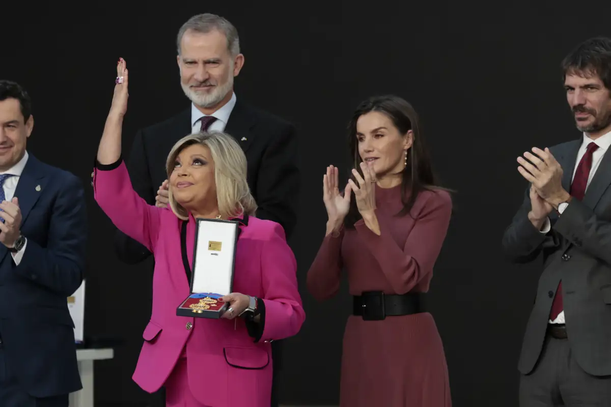 Terelu, Felipe y Letizia