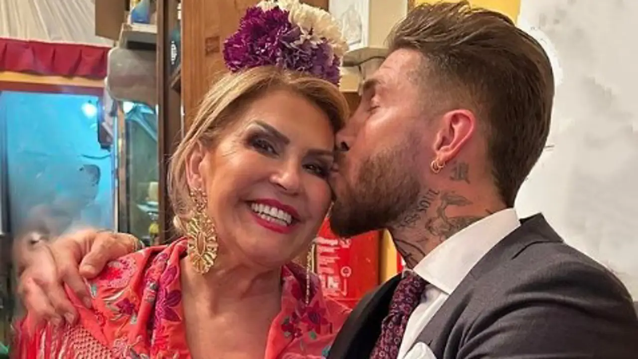 La tierna felicitación de Sergio Ramos a su madre entre rumores de mala relación con su nuera, Pilar Rubio