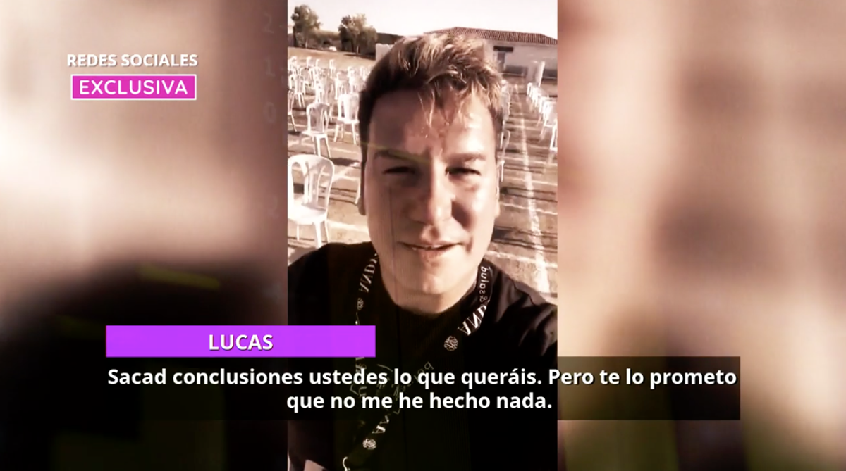 Lucas habla de su nariz en TardeAR