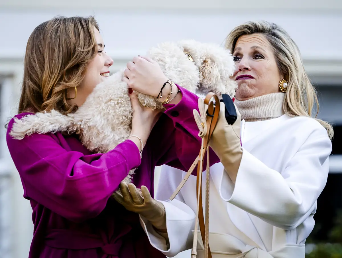 Máxima y Ariane de Holanda