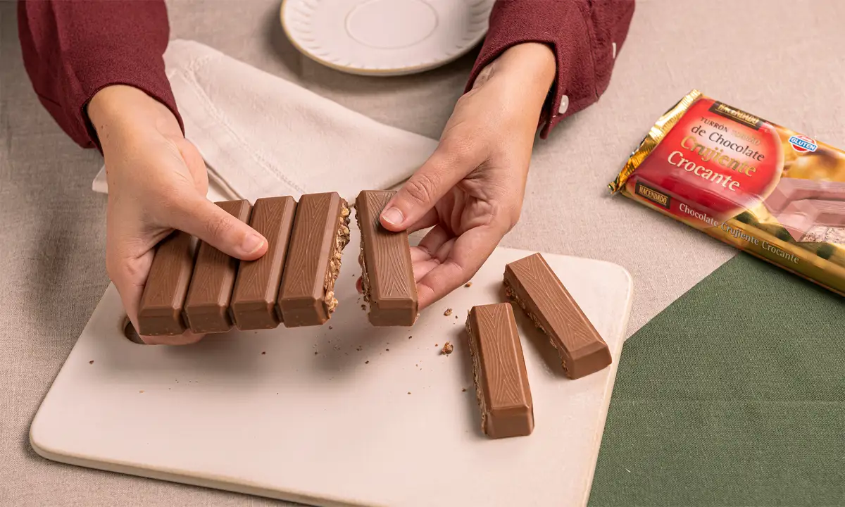 MERCADONA turrón choco crujiente