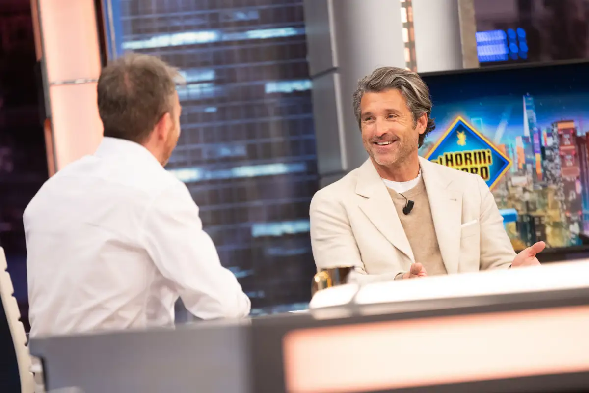 Patrick Dempsey en 'El Hormiguero'