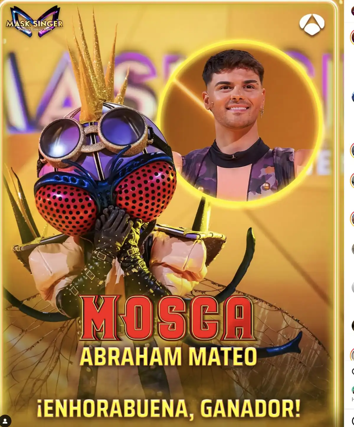 Abraham Mateo Mask Singer