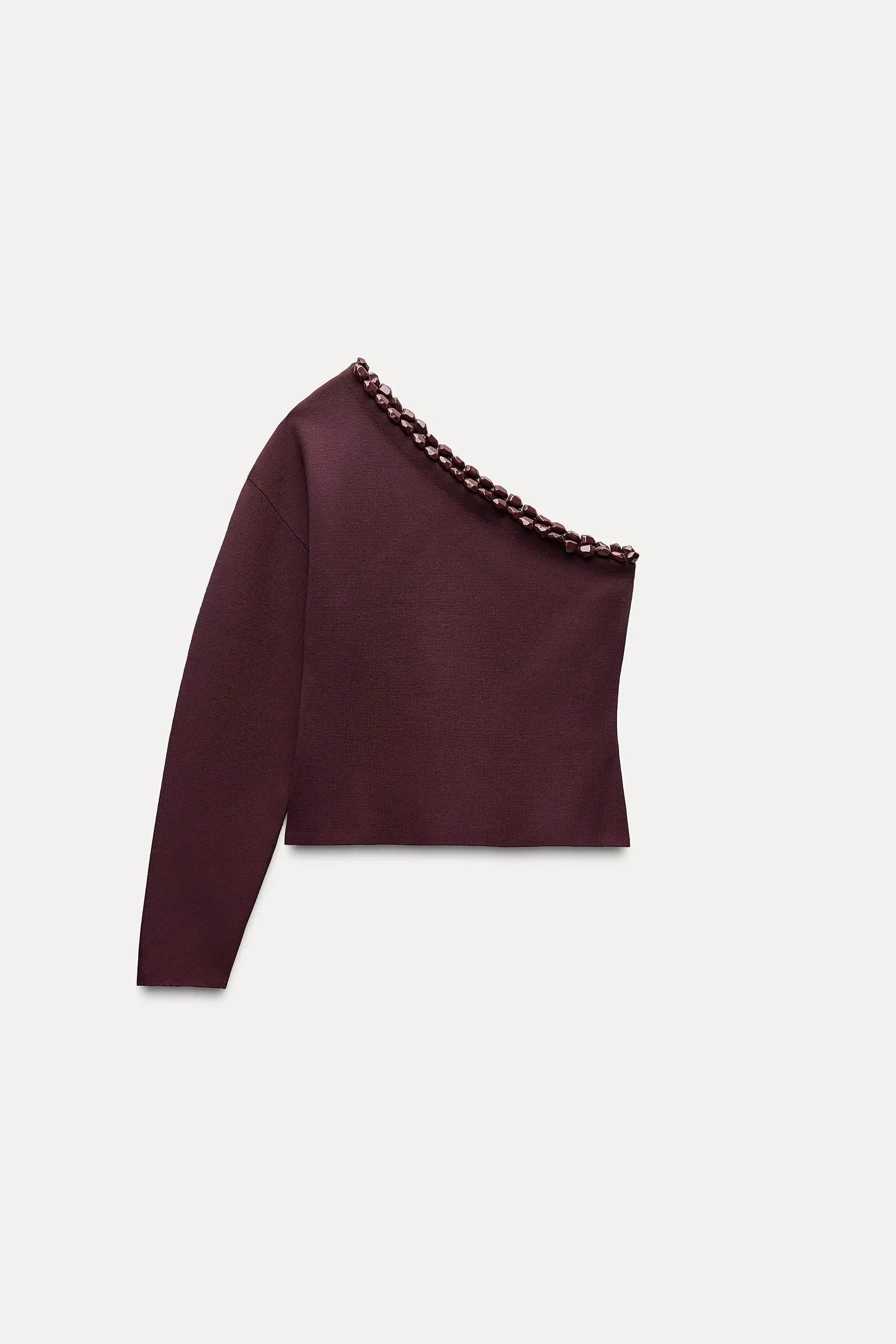 Jerséis de vestir de Zara Navidad Asimetrico