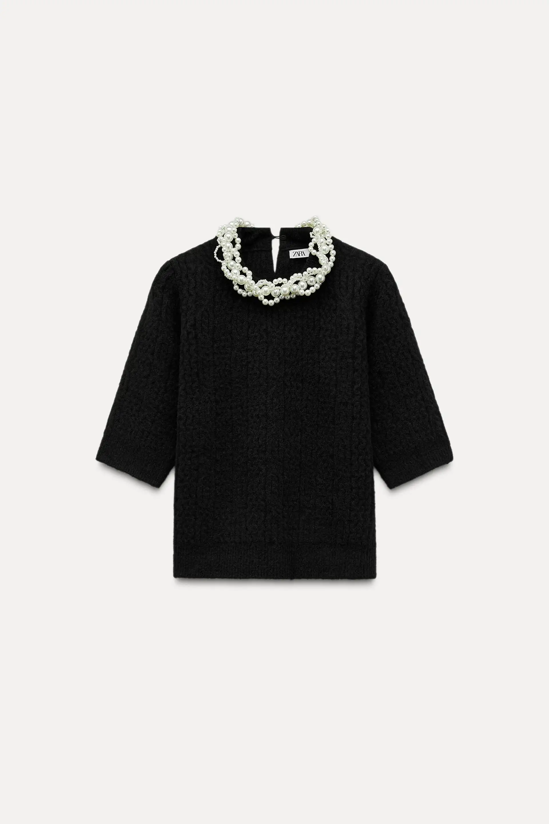 Jerséis de vestir de Zara Navidad Con collar