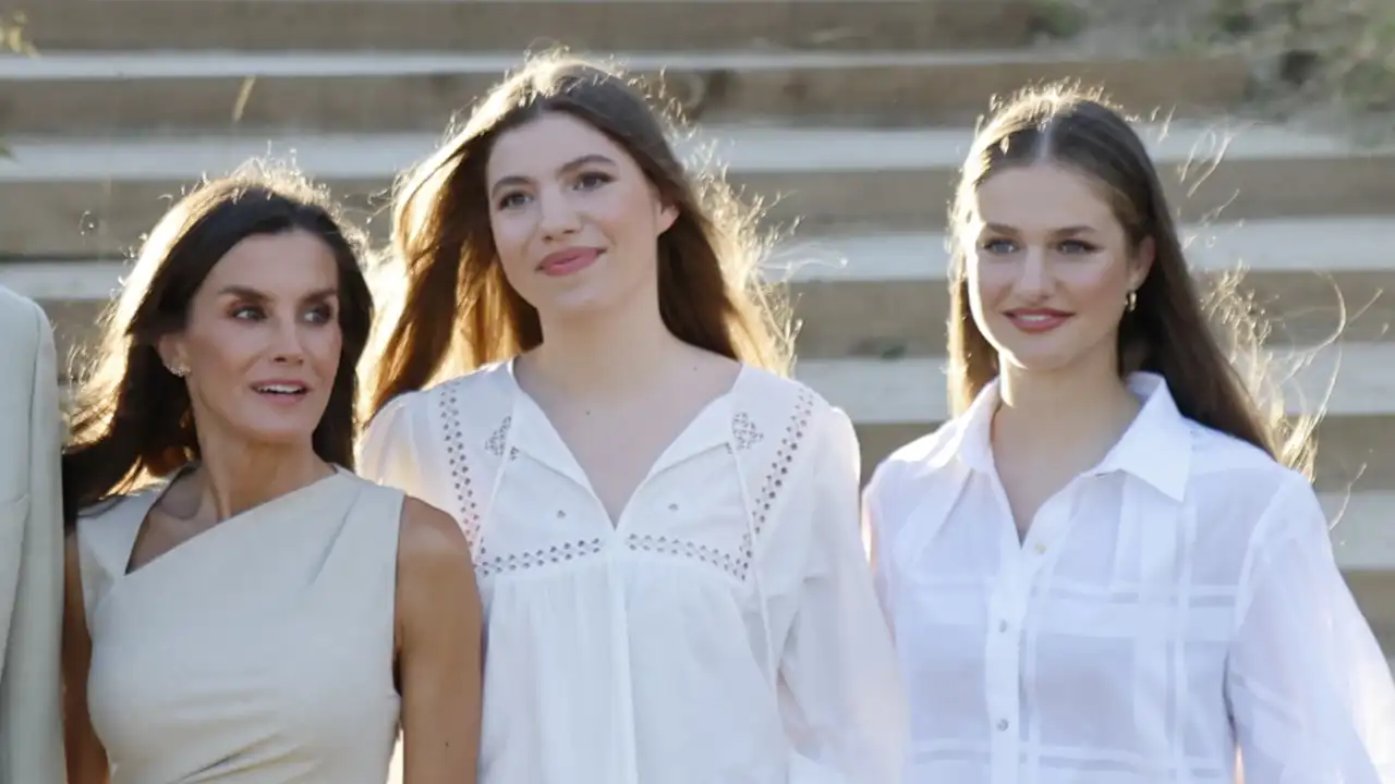 Letizia, Leonor y Sofía