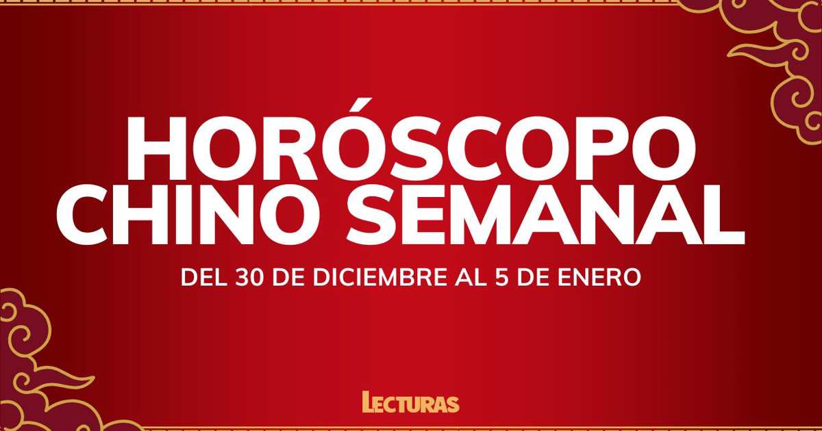 Horóscopo chino 2024: Cómo te irá la semana del 30 de diciembre al 5 de enero según la astrología china en amor, salud y dinero