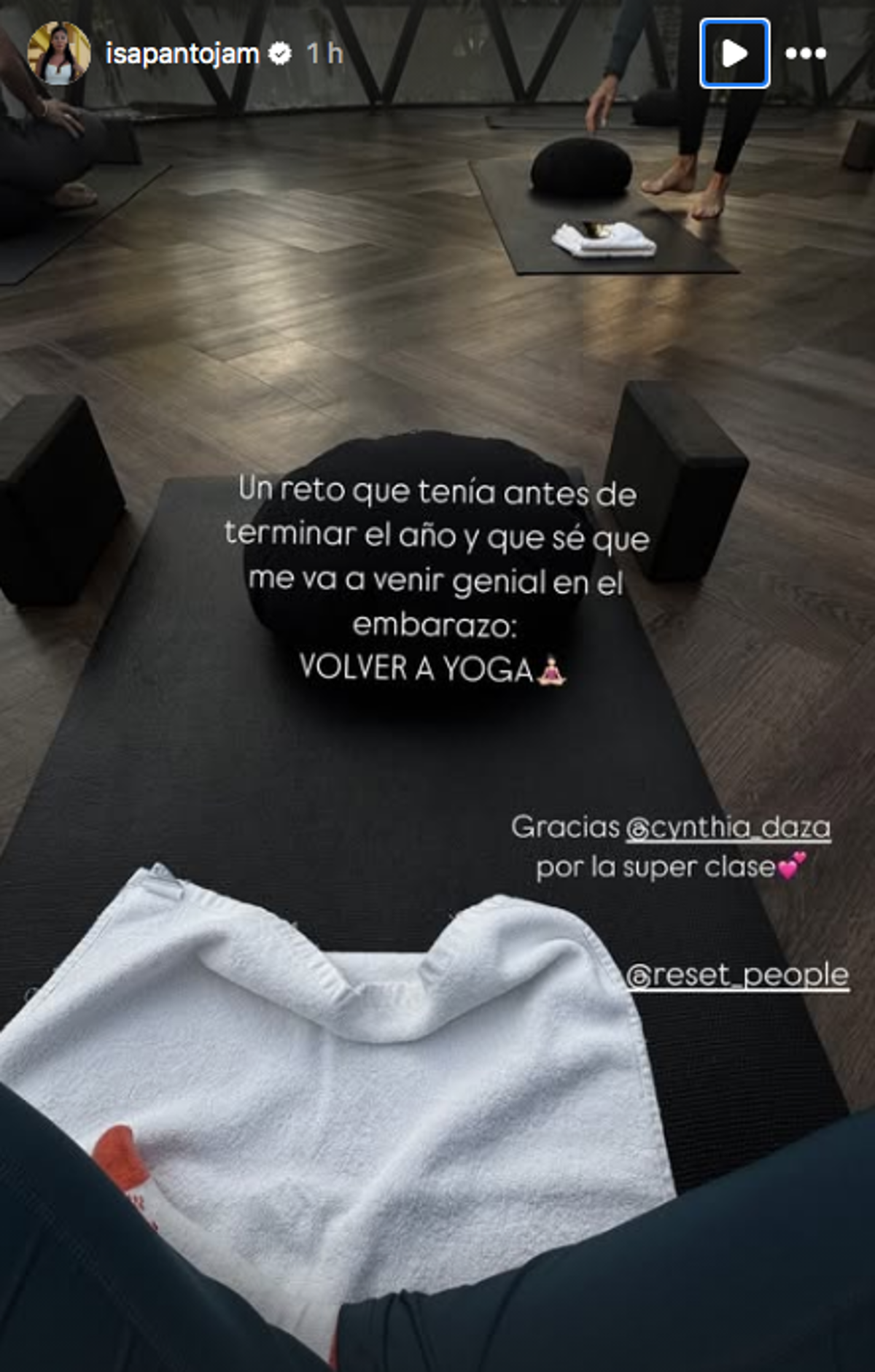 Stories de Isa Pantoja