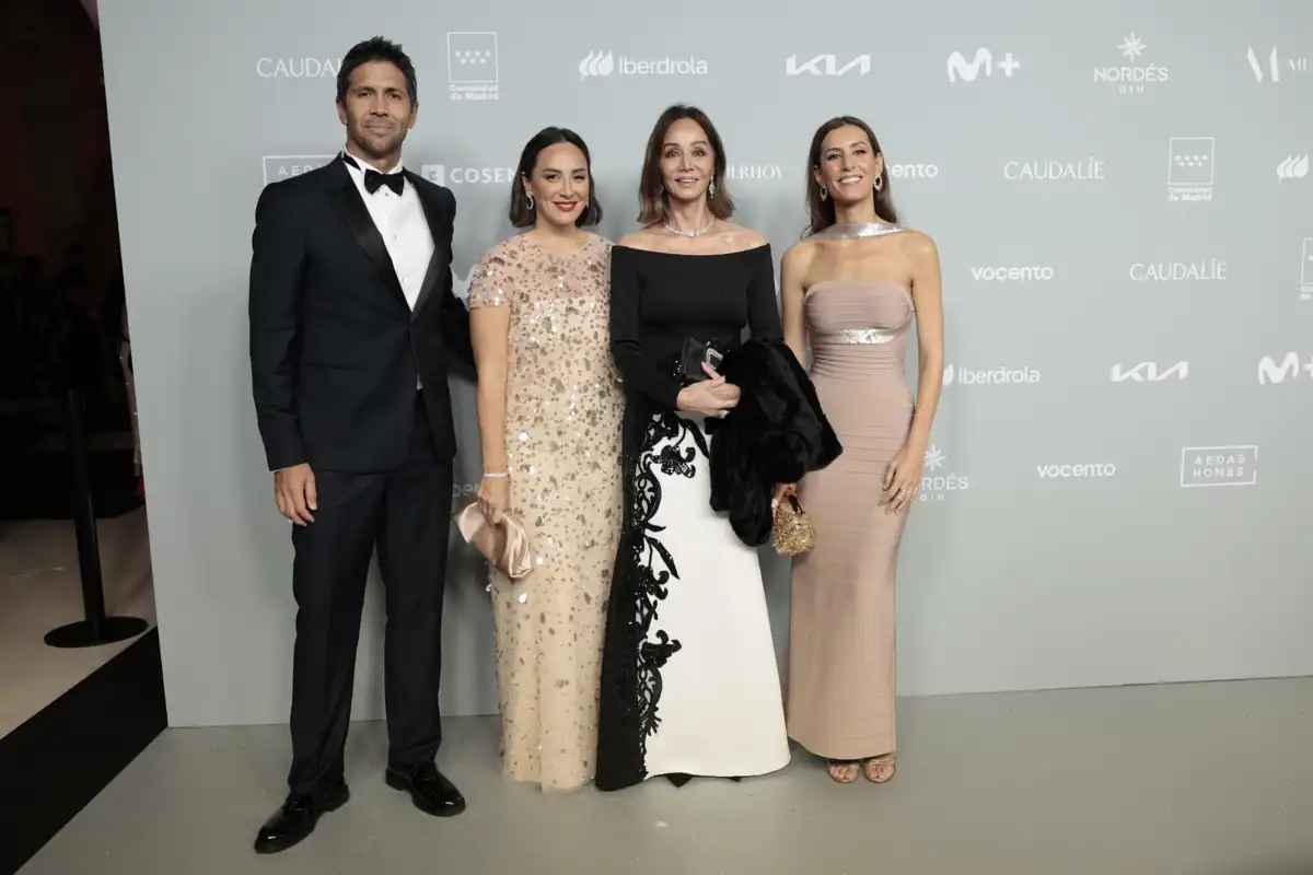 Isabel Preysler, Tamara Falcó, Ana Boyer y Fernando Verdasco