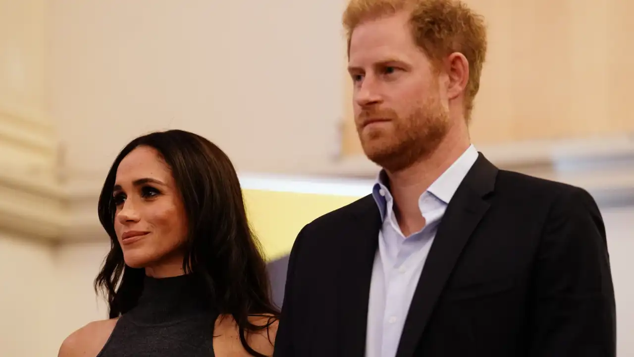 Meghan Markle y el príncipe Harry