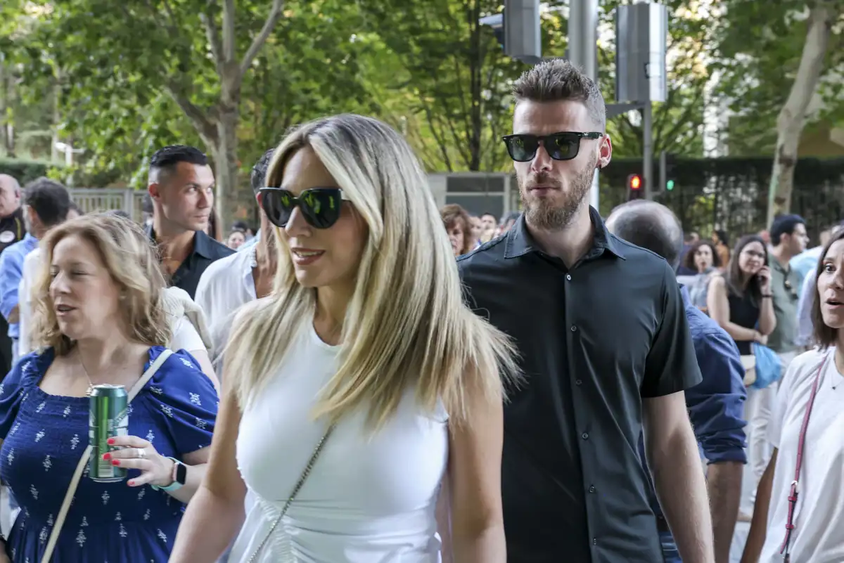 Edurne y David de Gea