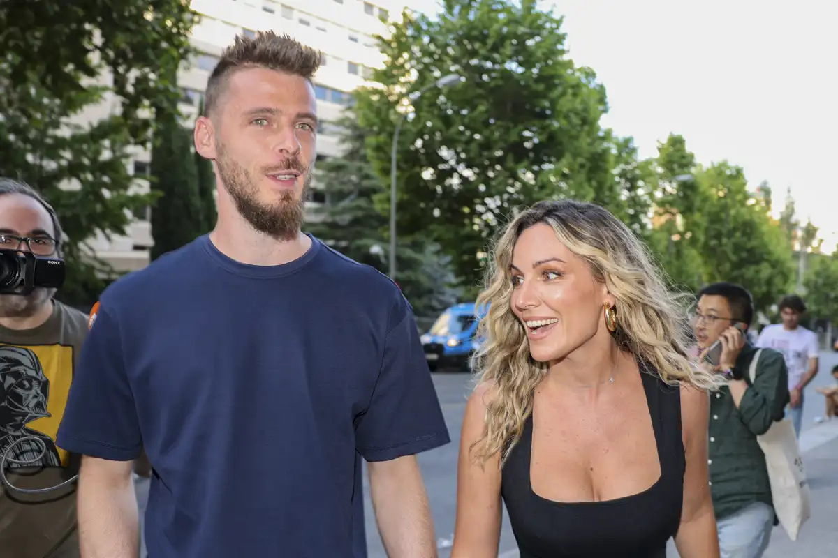 Edurne y David de Gea