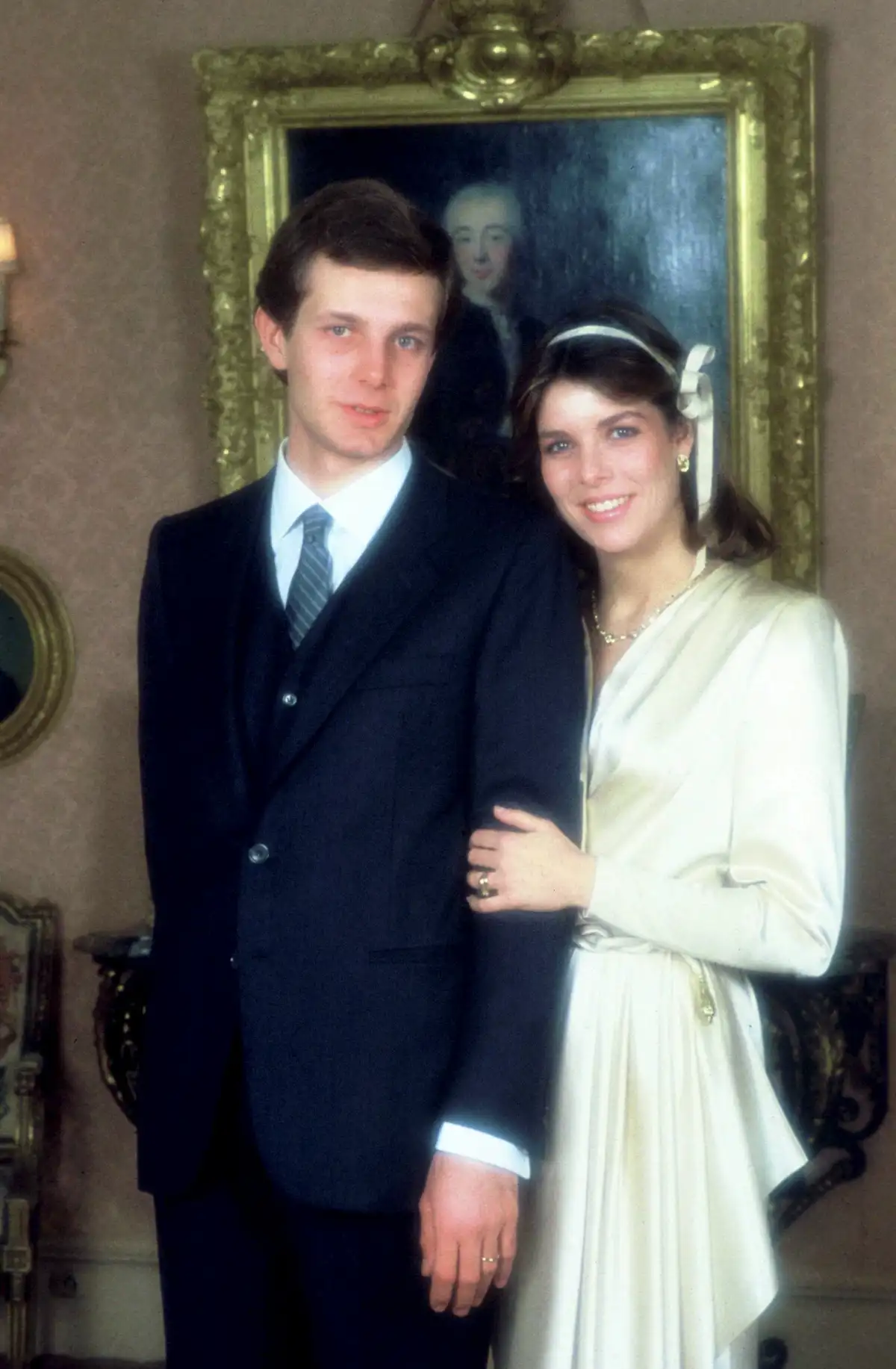 Carolina de Mónaco y Stefano Casiraghi