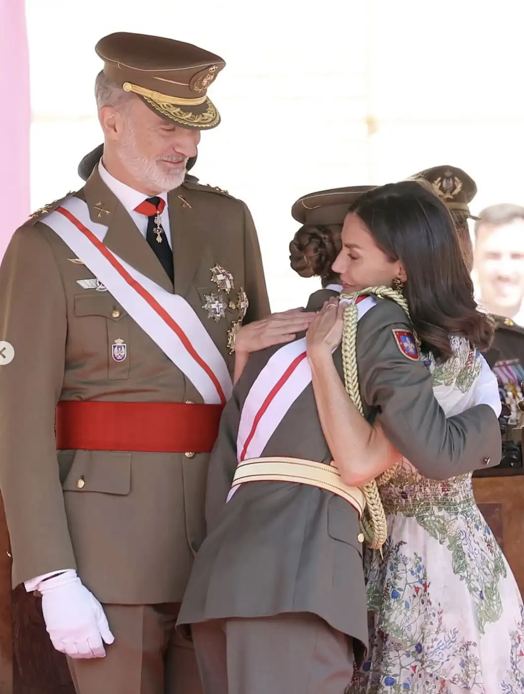 Felipe, Letizia y Leonor