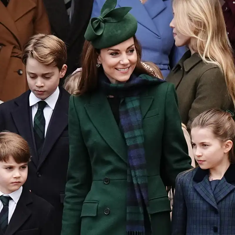 Kate Middleton con sus hijos