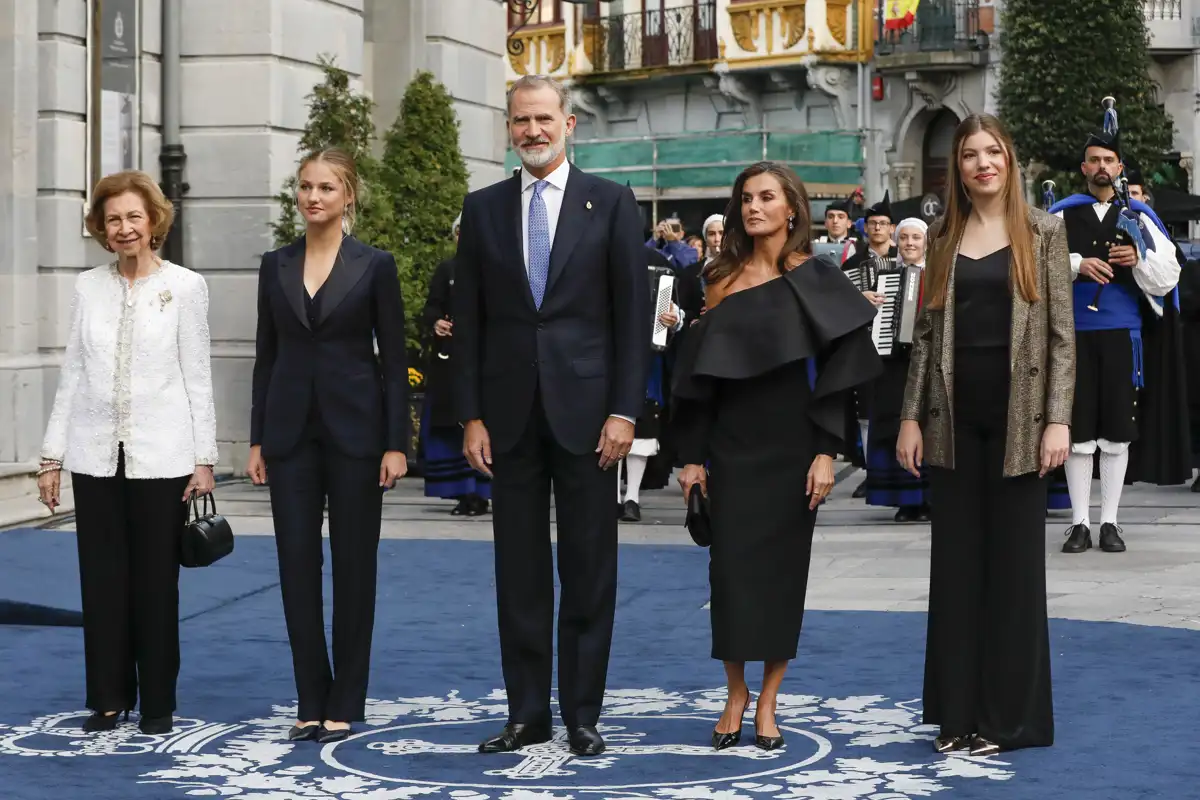 Felipe, Letizia, Leonor y Sofía