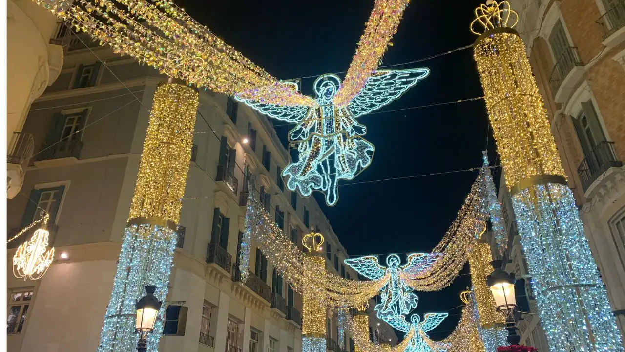 Málaga en Navidad