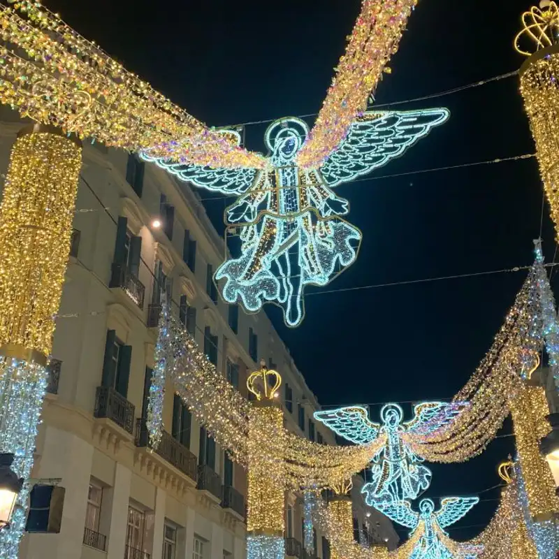 Málaga en Navidad