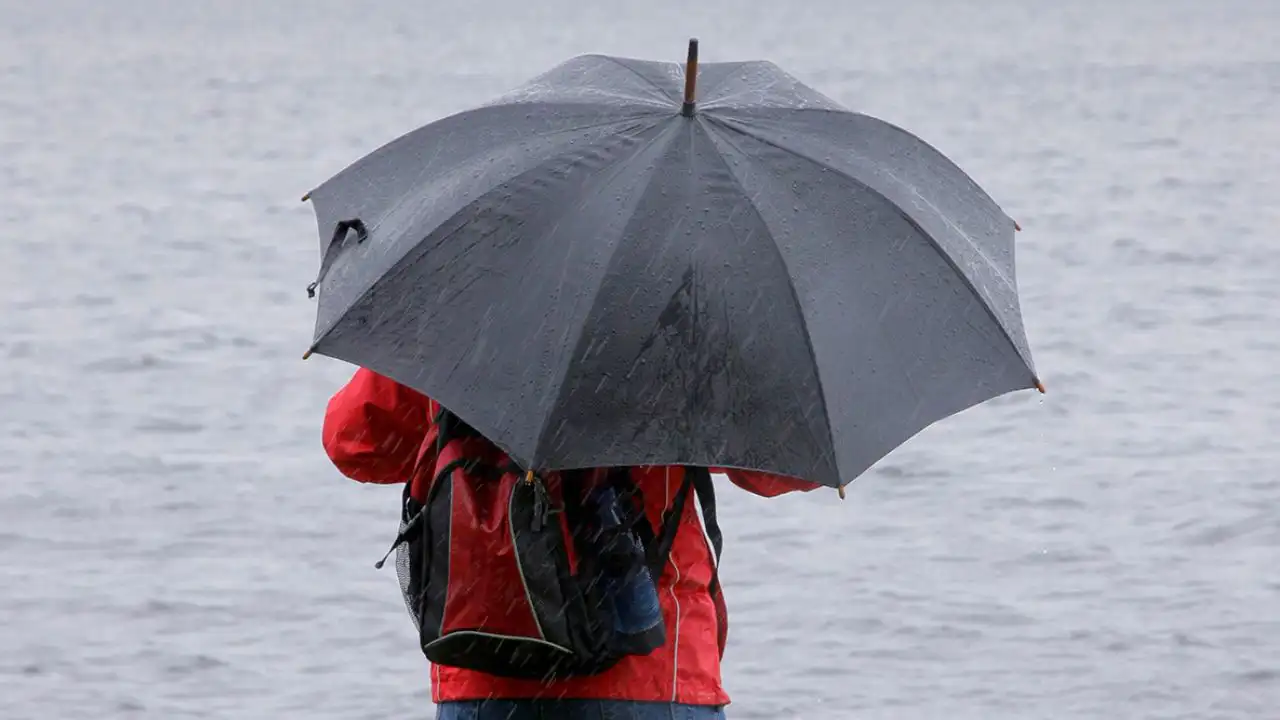 Paraguas lluvia invierno