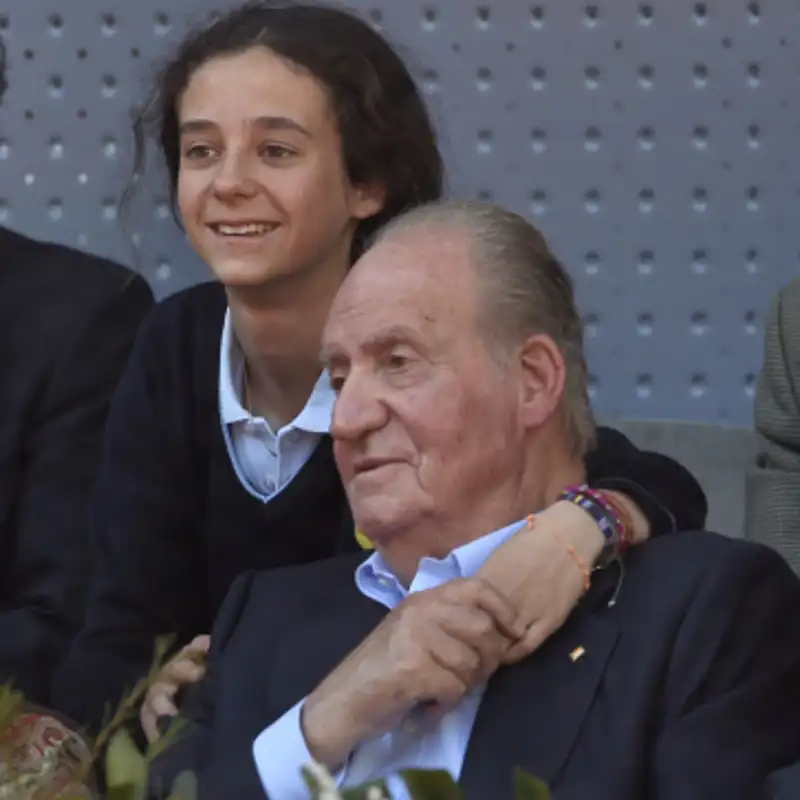 Juan Carlos y Victoria Federica