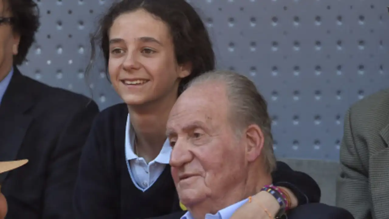 Victoria Federica recurre a una imagen del pasado para felicitar a su abuelo, el rey Juan Carlos I