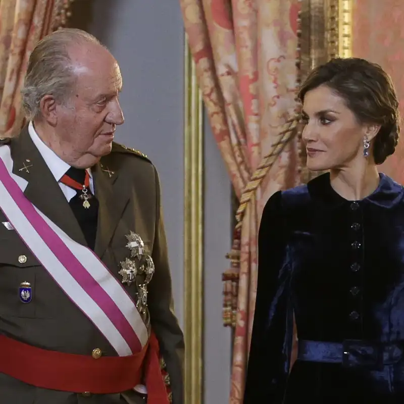 Letizia y Juan Carlos