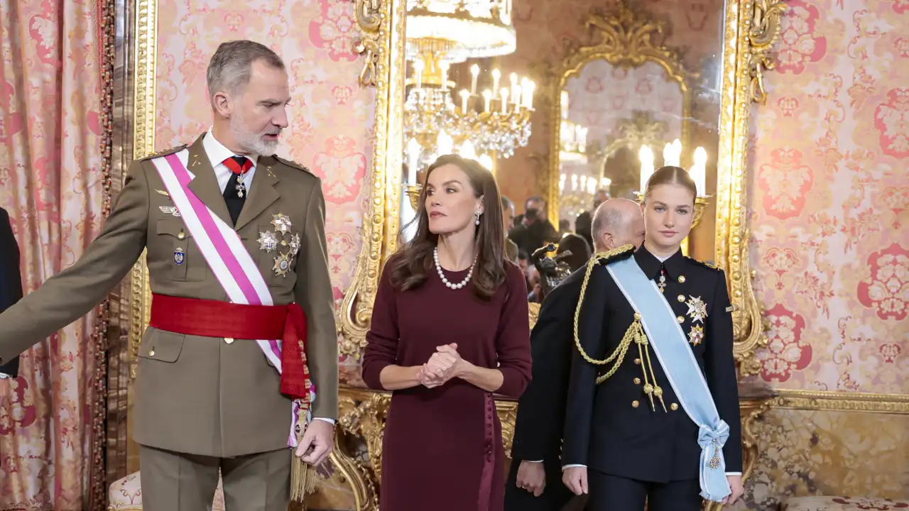 Letizia, Leonor, Felipe