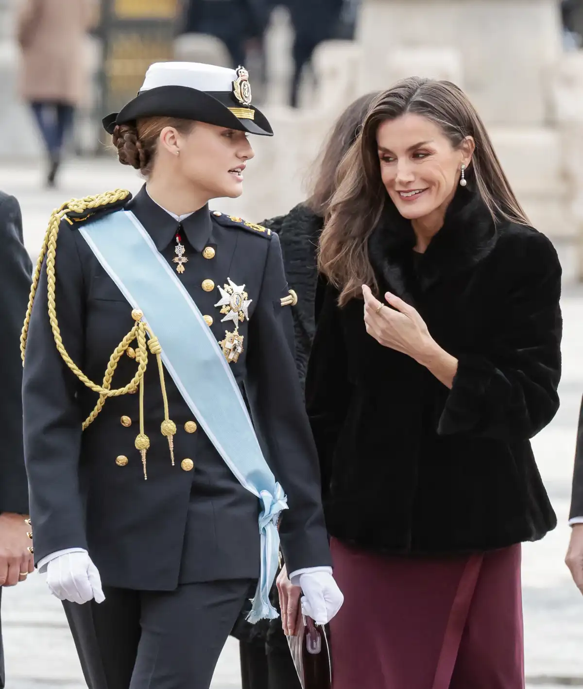 Letizia y Leonor