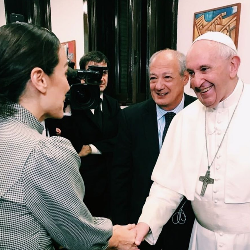 Tamara Falcó Papa Francisco