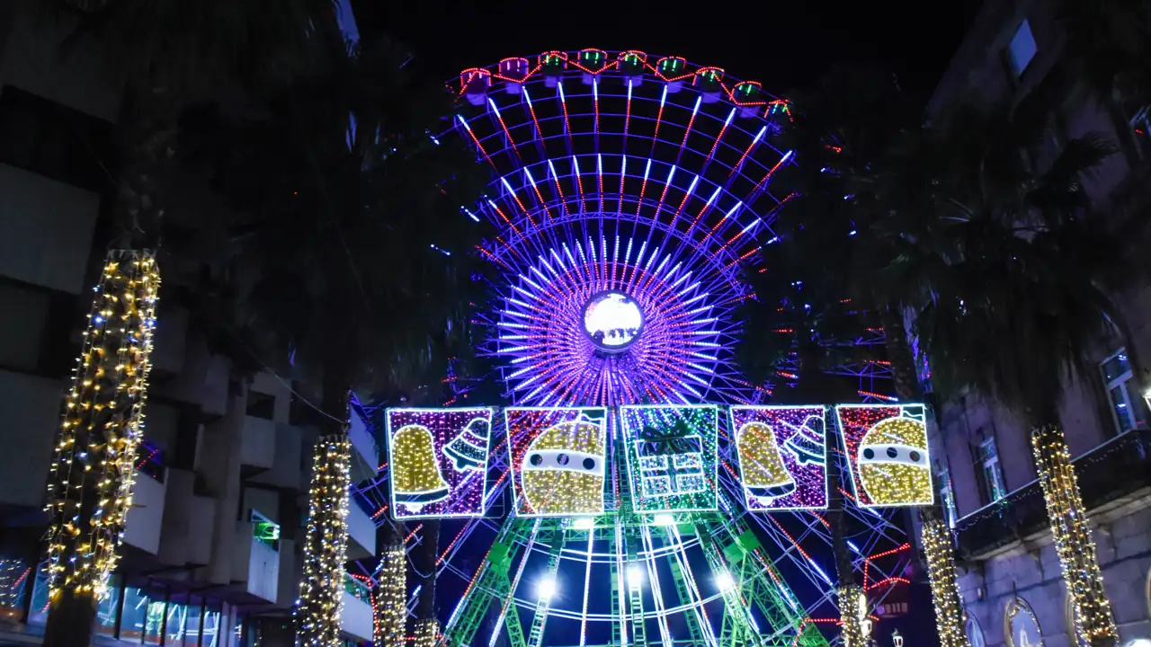 Alumbrado de Navidad en Vigo