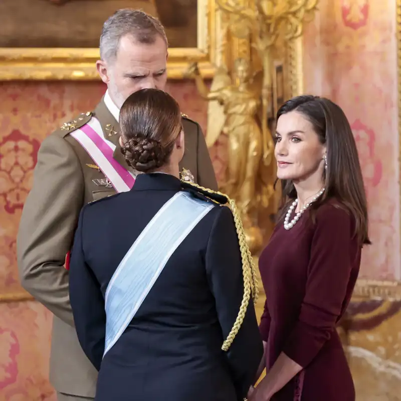 Felipe, Letizia y Leonor