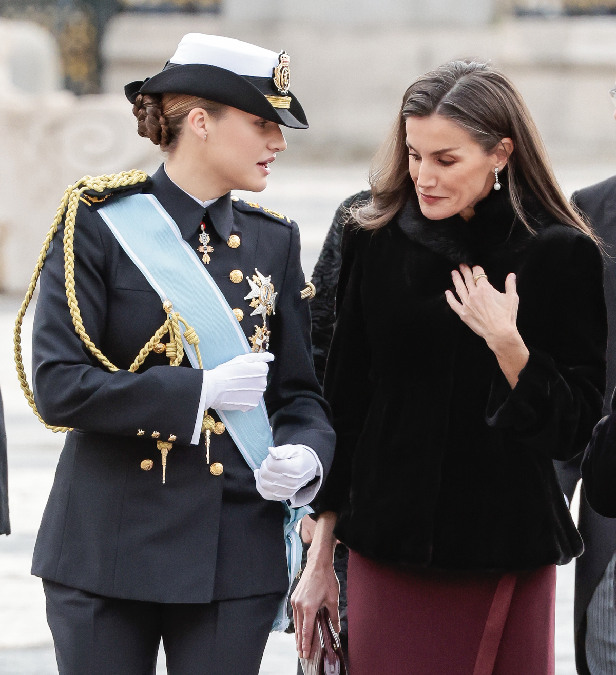 Letizia y Leonor